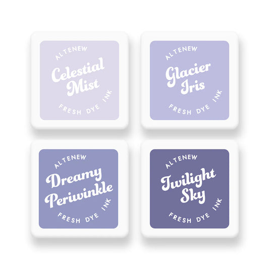 Altenew - Fresh Dye Ink Mini Cube Set - Moonlit Twilight