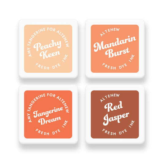 Altenew - Fresh Dye Ink Mini Cube Set - Tropical Tango