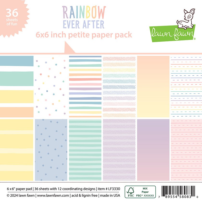 Lawn Fawn - Rainbow Ever After Petite Pack