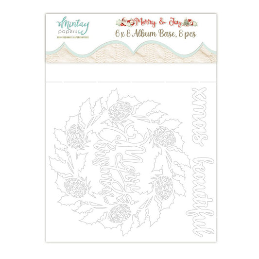 Mintay - Merry & Joy - 6x8 Chipboard Album