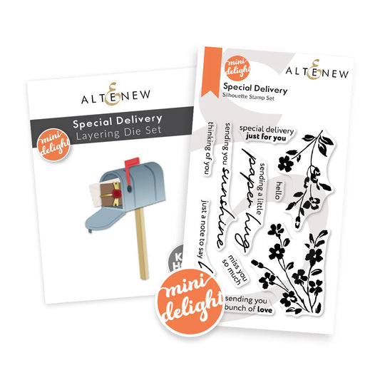 Altenew - Mini Delight: Special Delivery Stamp & Die Bundle