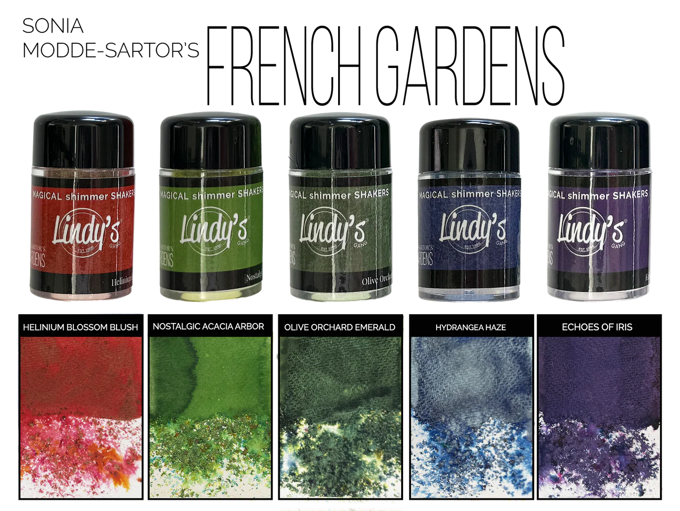 Lindy's - Magical Shaker Set - French Gardens
