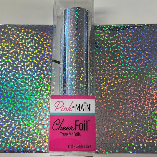 Pink & Main - CheerFoil - Starry Silver