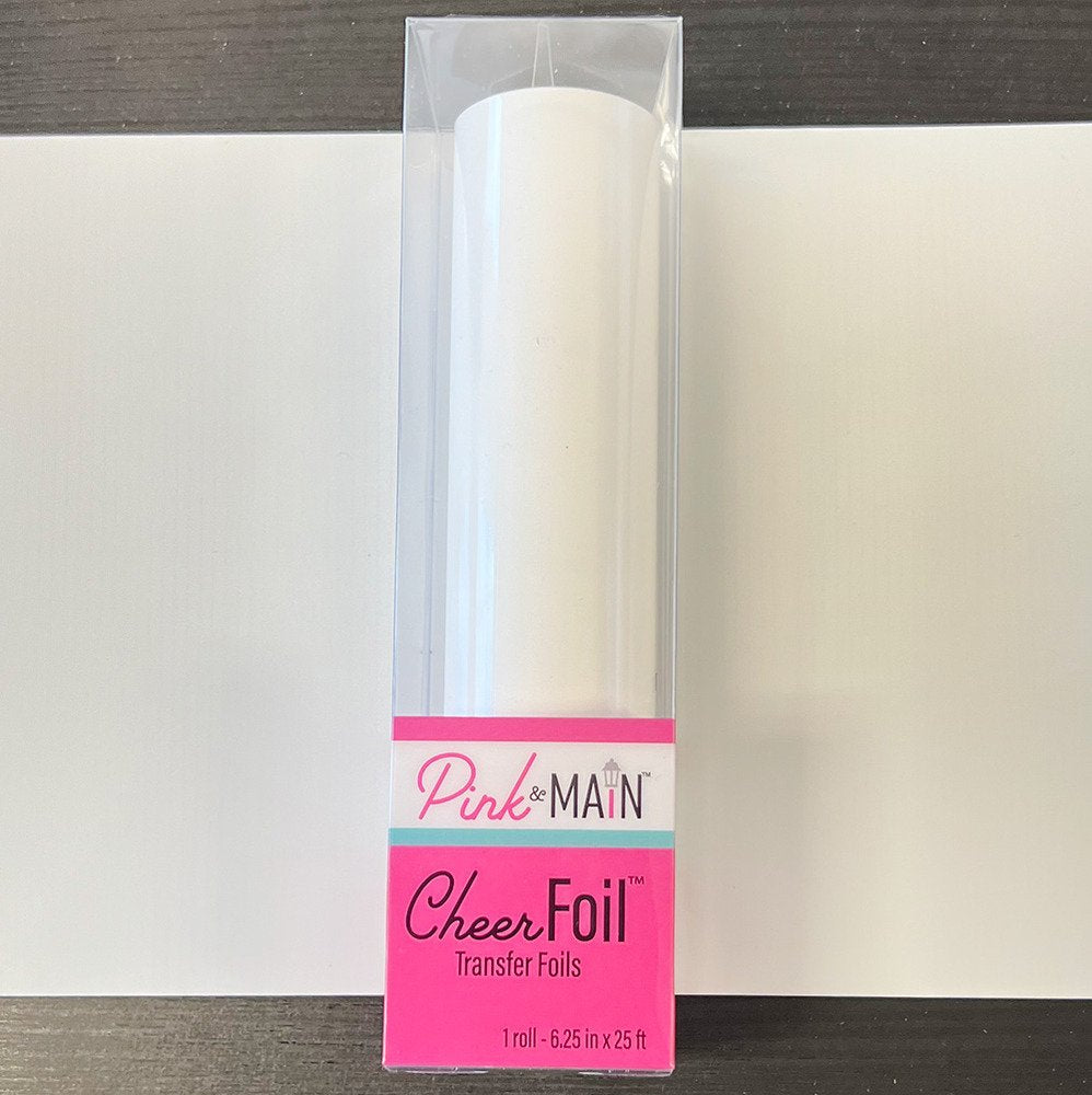 Pink & Main - CheerFoil - White