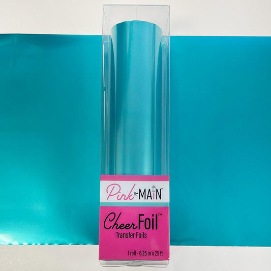 Pink & Main - CheerFoil - Satin Aqua