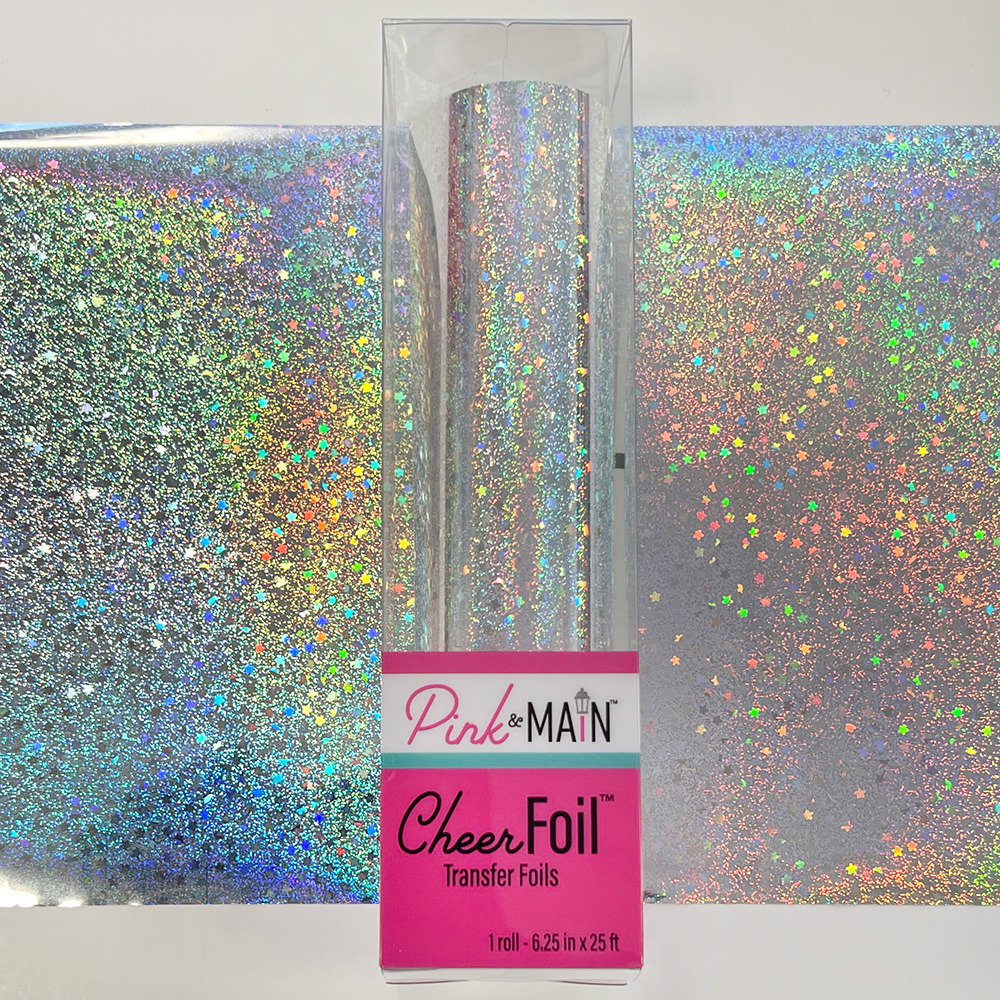 Pink & Main - CheerFoil - Sparkle Silver