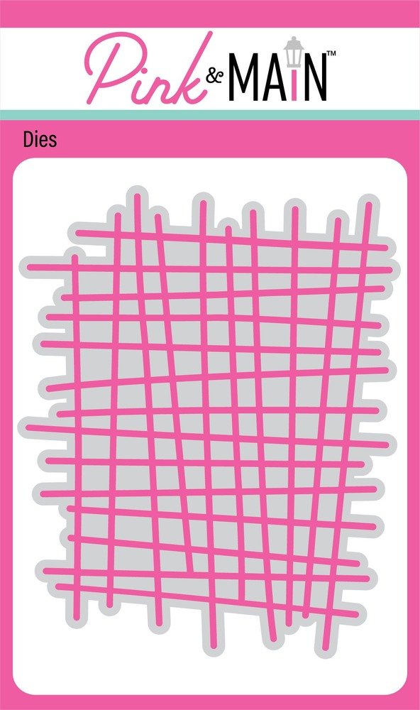 Pink & Main - Crosshatch Background Die