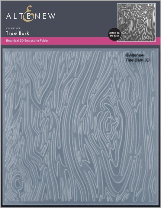 Altenew - 3D Embossing Folder - Tree Bark
