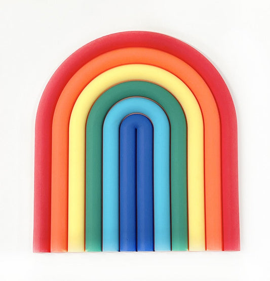 Picket Fence - Rainbow Trivet