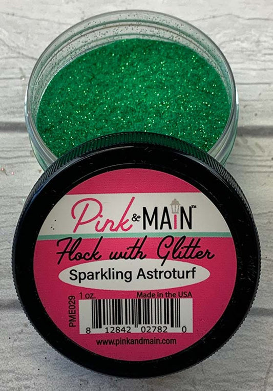 Pink & Main - Flock - Sparkling Astroturf