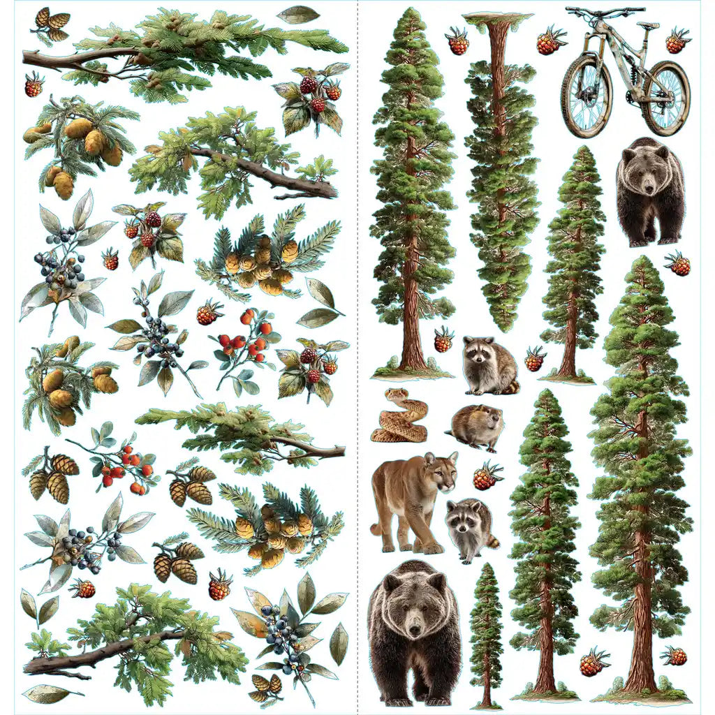 49 & Market - Campfire Memories - Laser Cuts: Camping Elements