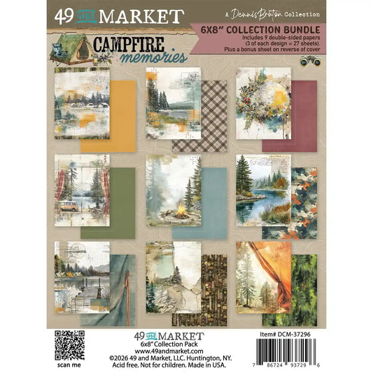 49 & Market - Campfire Memories - 6x8 Collection Pack