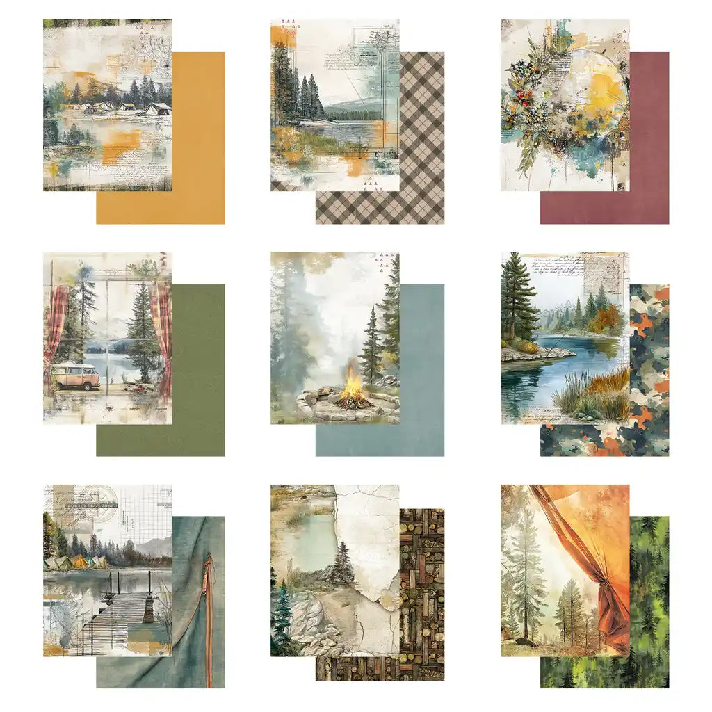49 & Market - Campfire Memories - 6x8 Collection Pack