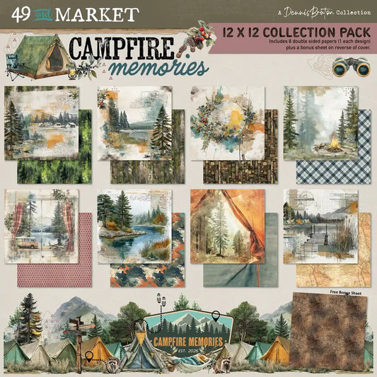 49 & Market - Campfire Memories - 12x12 Collection Pack