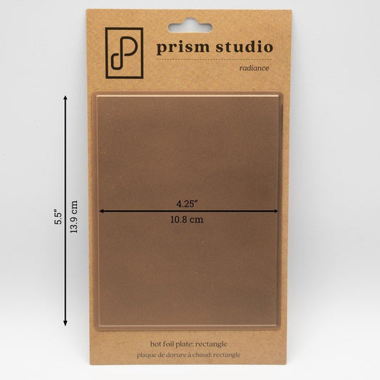 Prism Studio - Hot Foil Plate: Rectangle