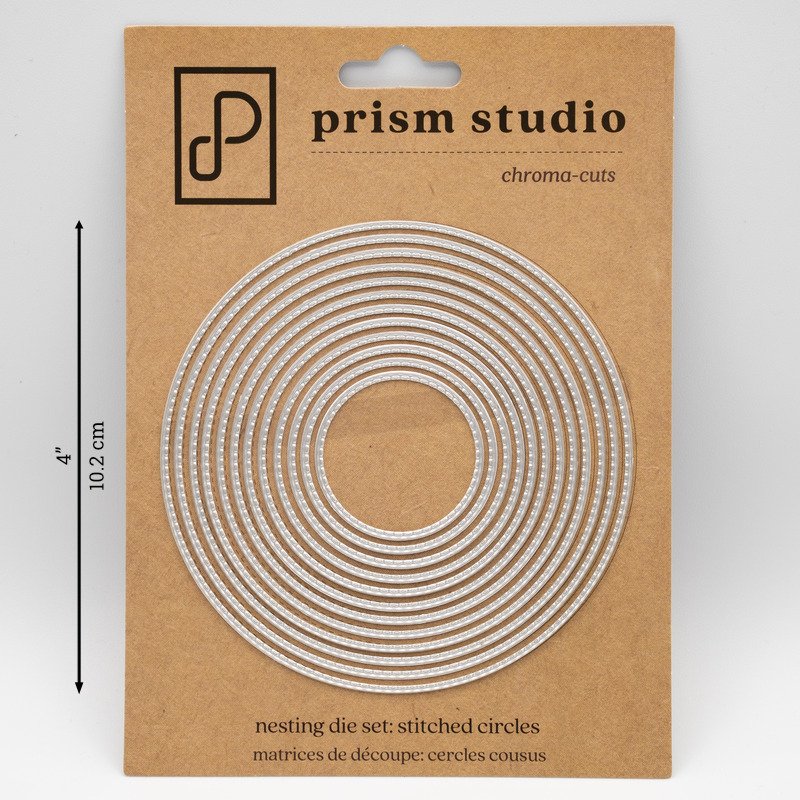Prism Studio - Nesting Stitched Circles Die Set