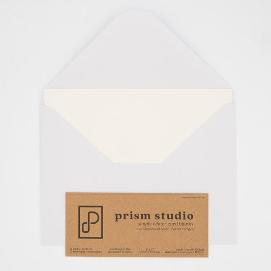 Prism Studio - 5x7 Card Blanks & Envelopes