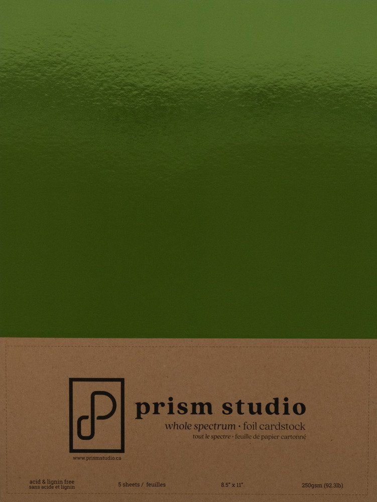 Prism Studio - Foil Cardstock - Emerald