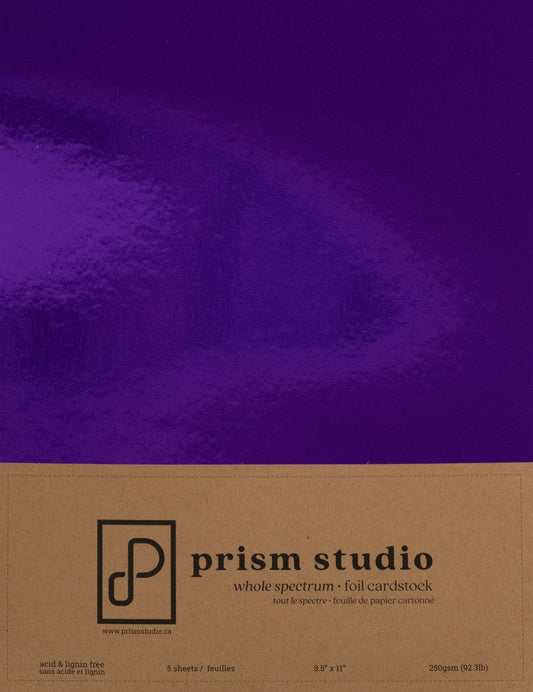 Prism Studio - Foil Cardstock - Amethyst