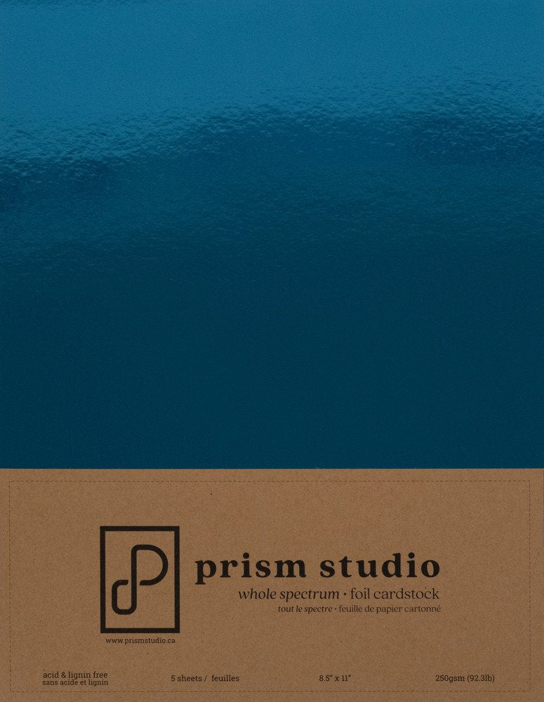 Prism Studio - Foil Cardstock - Aquamarine