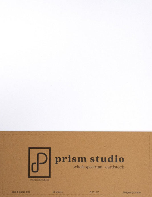 Prism Studio - Heavyweight Cardstock - Snowdrop