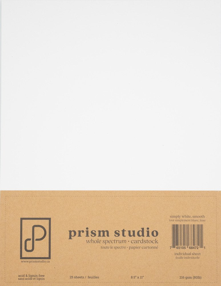 Prism Studio - Simply White - 25pk