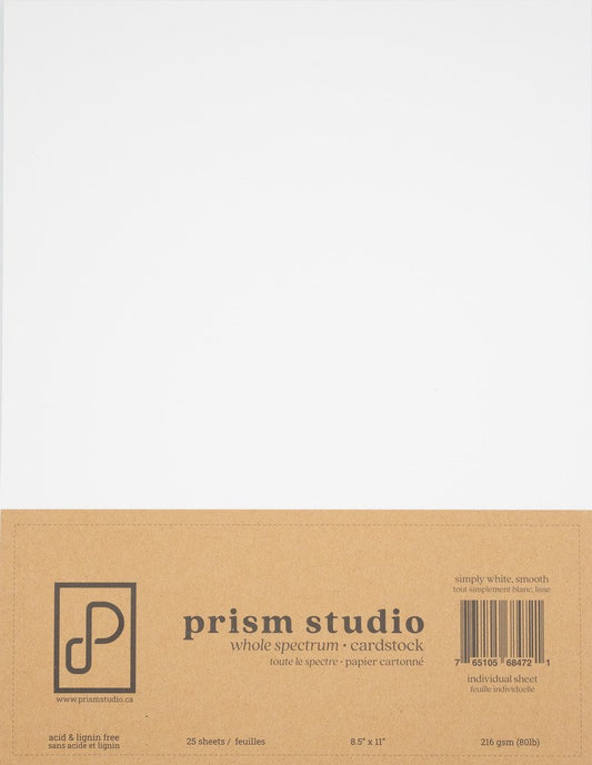 Prism Studio - Simply White - 25pk