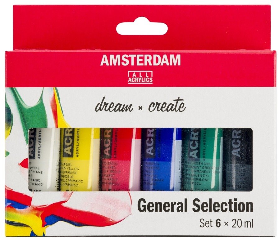 Amsterdam - Standard Series Acrylic Paint - General Selection Set