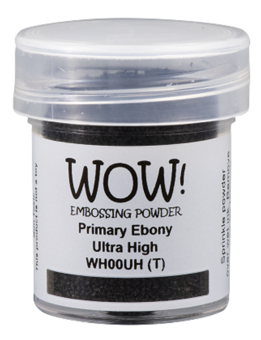 WOW! - Embossing Powder - Ultra High Ebony