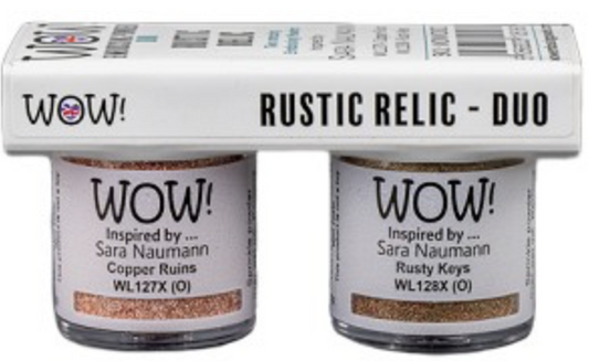 WOW! - Embossing Powder - Rustic Relic Duo