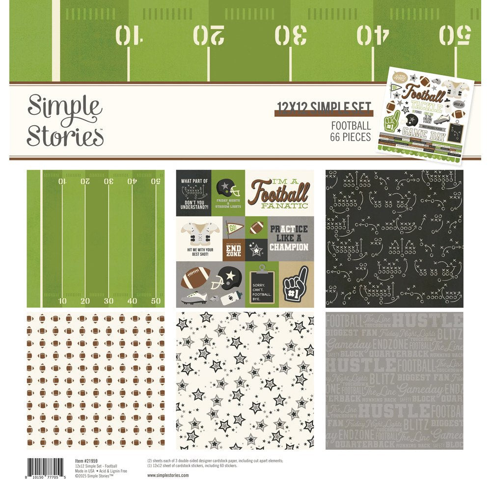 Simple Stories - Football - Collection Kit