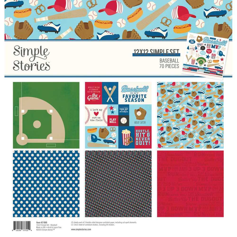 Simple Stories - Baseball - Collection Kit