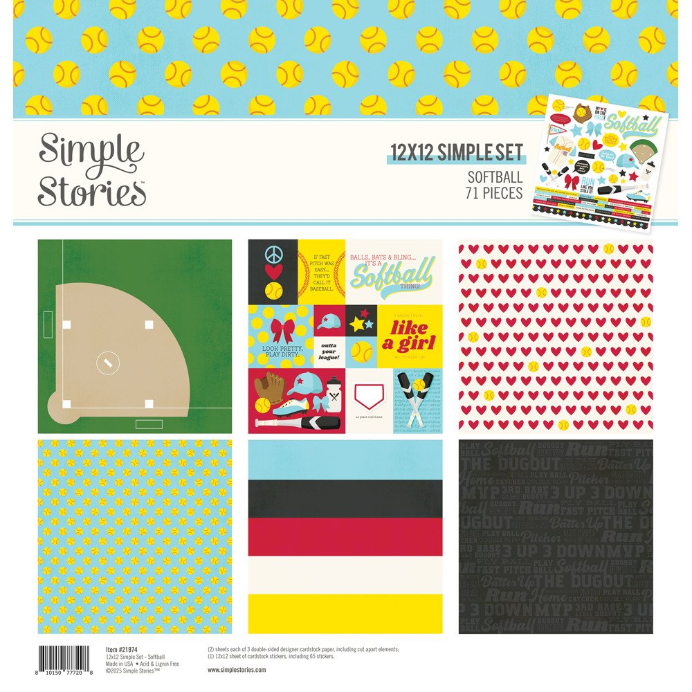 Simple Stories - Softball - Collection Kit