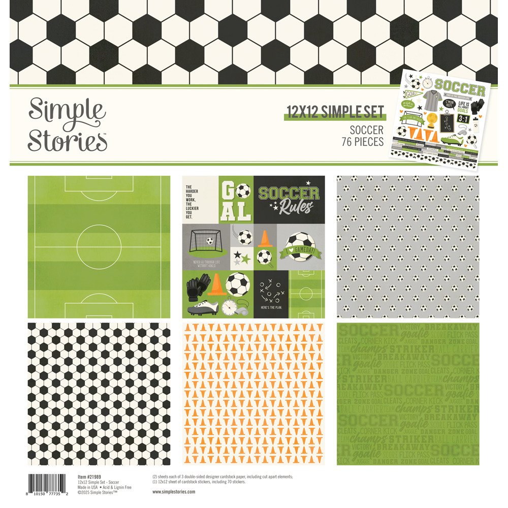 Simple Stories - Soccer - Collection Kit