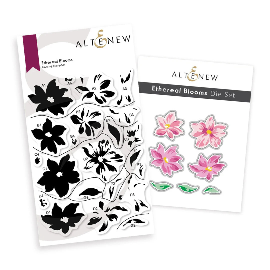 Altenew - Ethereal Blooms Stamp & Die