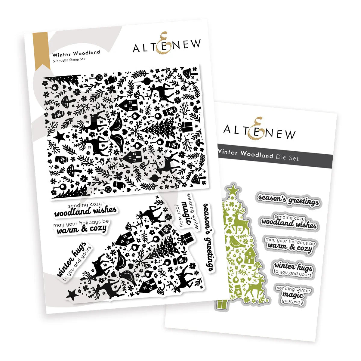 Altenew - Winter Wonderland Stamp & Die Bundle