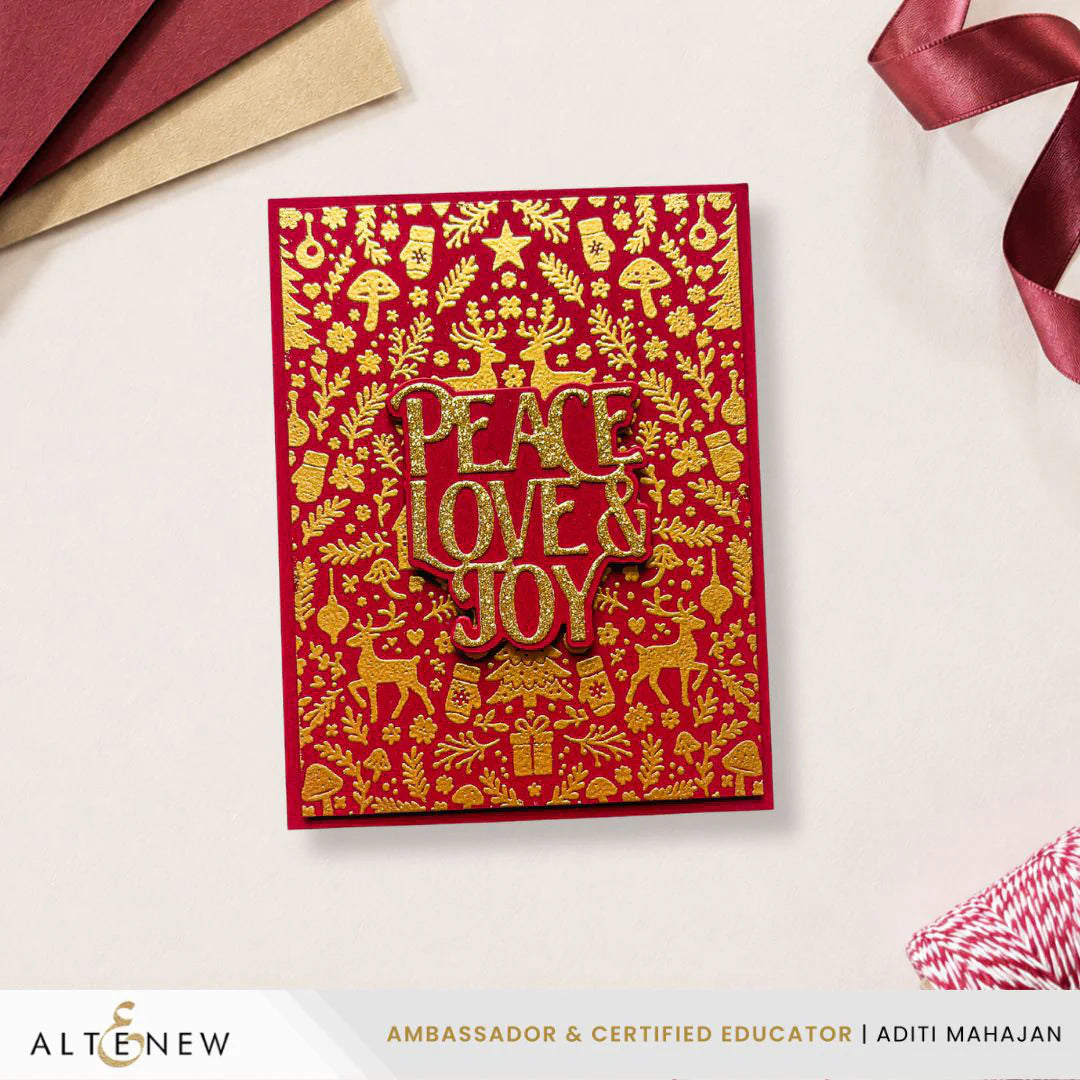Altenew - Winter Wonderland Stamp & Die Bundle