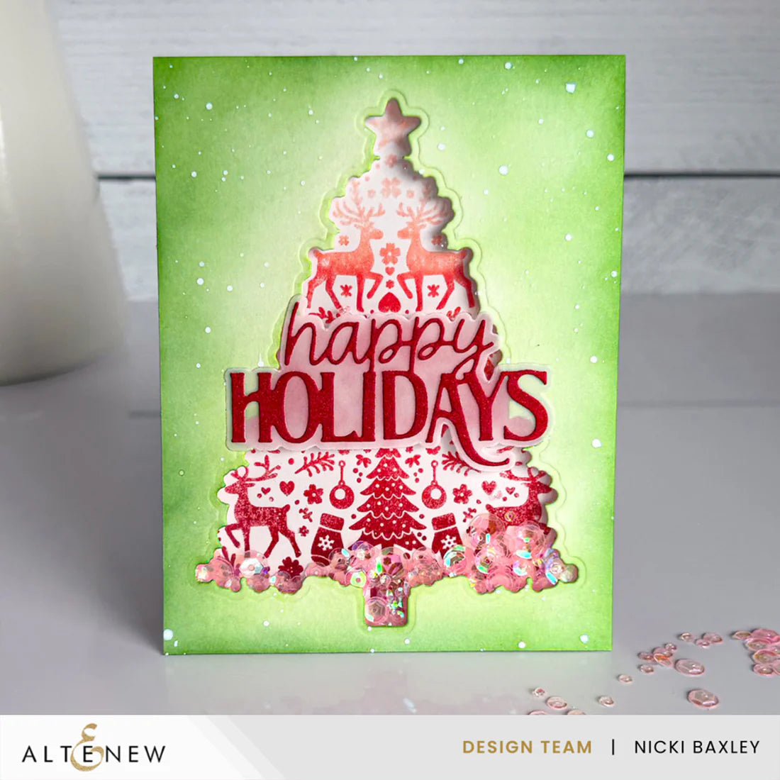 Altenew - Winter Wonderland Stamp & Die Bundle