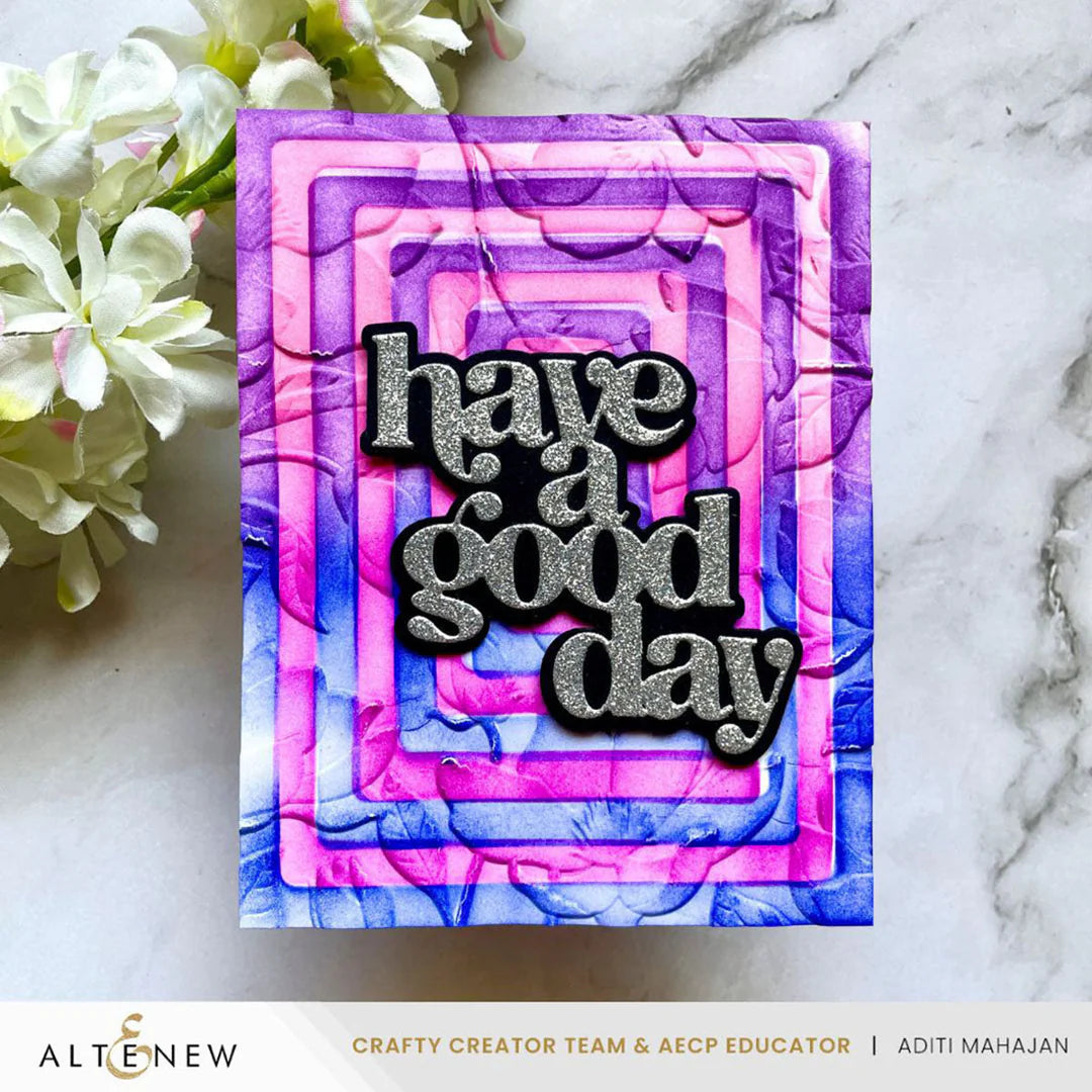 Altenew - Rounded Rectangles Masks Stencil Set