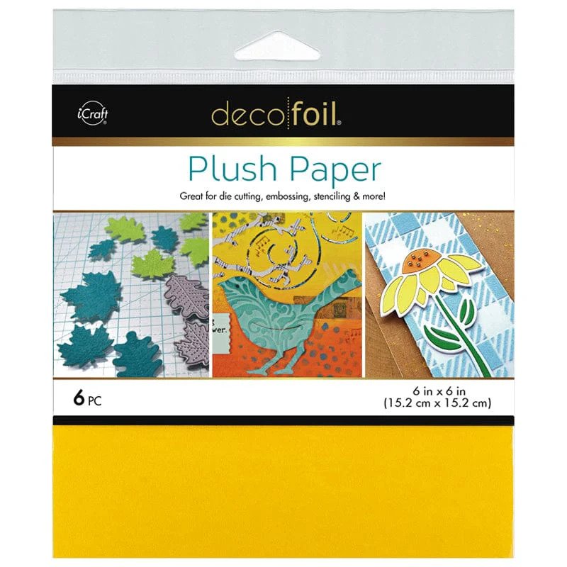 Deco Foil - Plush Paper - Sunshine Yellow