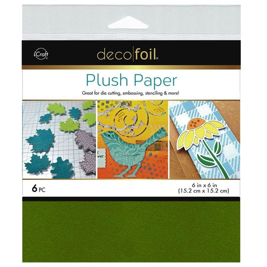 Deco Foil - Plush Paper - Pine Green