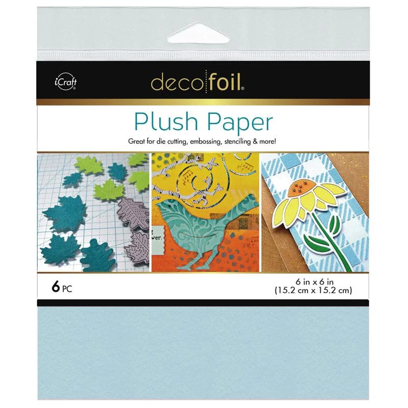 Deco Foil - Plush Paper - Blue Sky