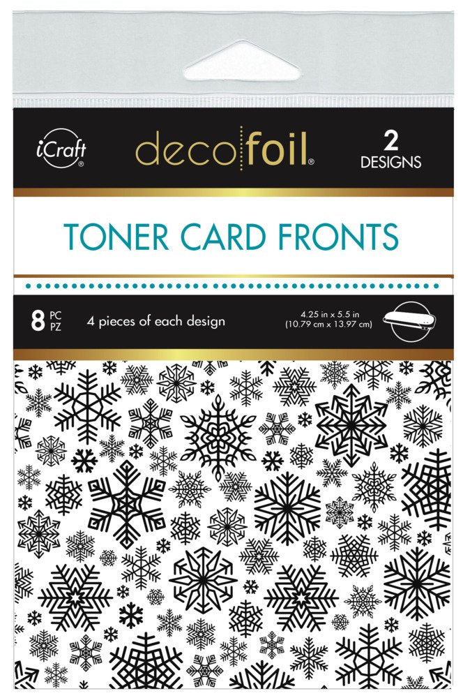 Deco Foil - Toner Card Fronts - Winter Sparkle