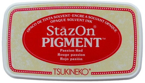 StazOn - Pigment Ink Pad - Passion Red