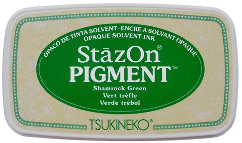StazOn - Pigment Ink Pad - Shamrock Green