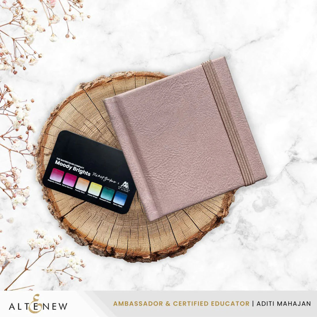 Altenew - Luxe Watercolor Sketchbook - 3x3
