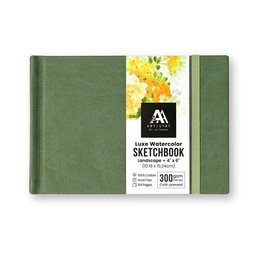 Altenew - Luxe Watercolor Sketchbook - 4x6 Landscape