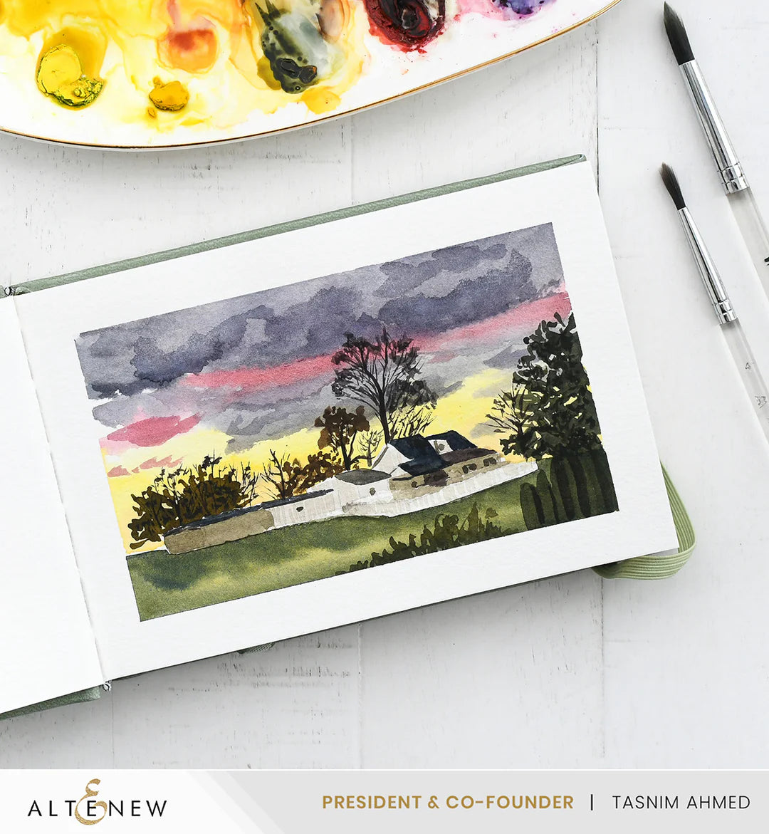 Altenew - Luxe Watercolor Sketchbook - 4x6 Landscape