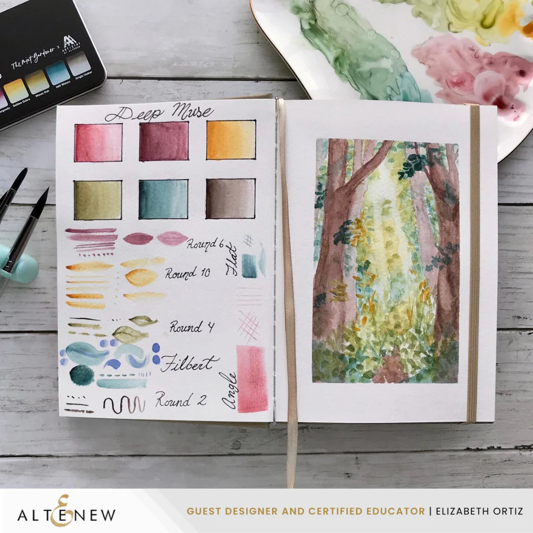 Altenew - Luxe Watercolor Sketchbook - A5: 5.8" x 8.3"