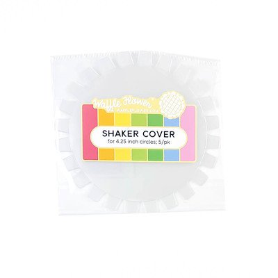 Waffle Flower - Shaker Cover - 4.25" Circle